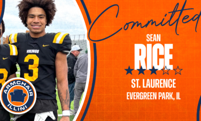 Illinois basketball commit Sean Rice.