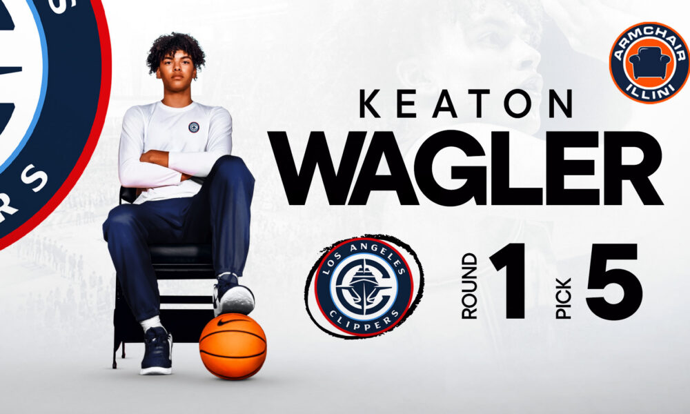 Keaton Wagler has been drafted by the Los Angeles Clippers!