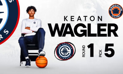 Keaton Wagler has been drafted by the Los Angeles Clippers!