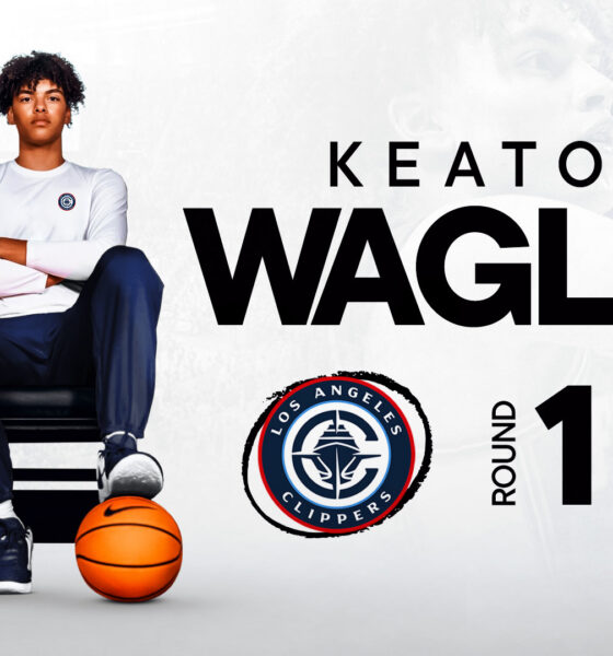 Keaton Wagler has been drafted by the Los Angeles Clippers!