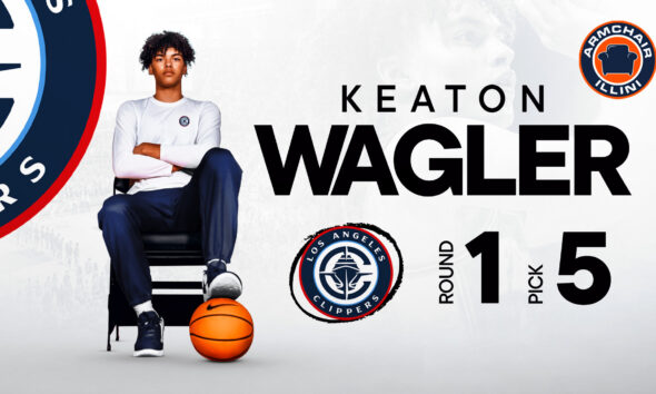 Keaton Wagler has been drafted by the Los Angeles Clippers!