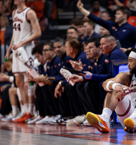 Illinois basketball guard Kylan Boswell