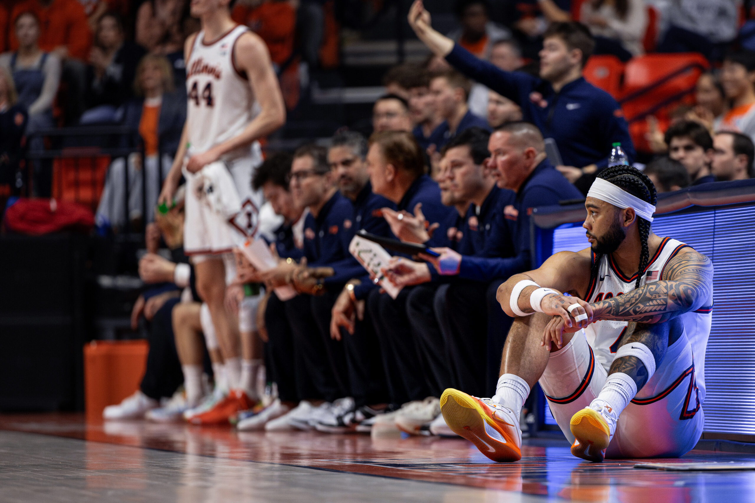 Illinois basketball guard Kylan Boswell