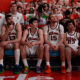Illinois basketball gets ready for another game. David Mirkovic, Jake Davis, Tomislav Ivisic, and Keaton Wagler all await their names.
