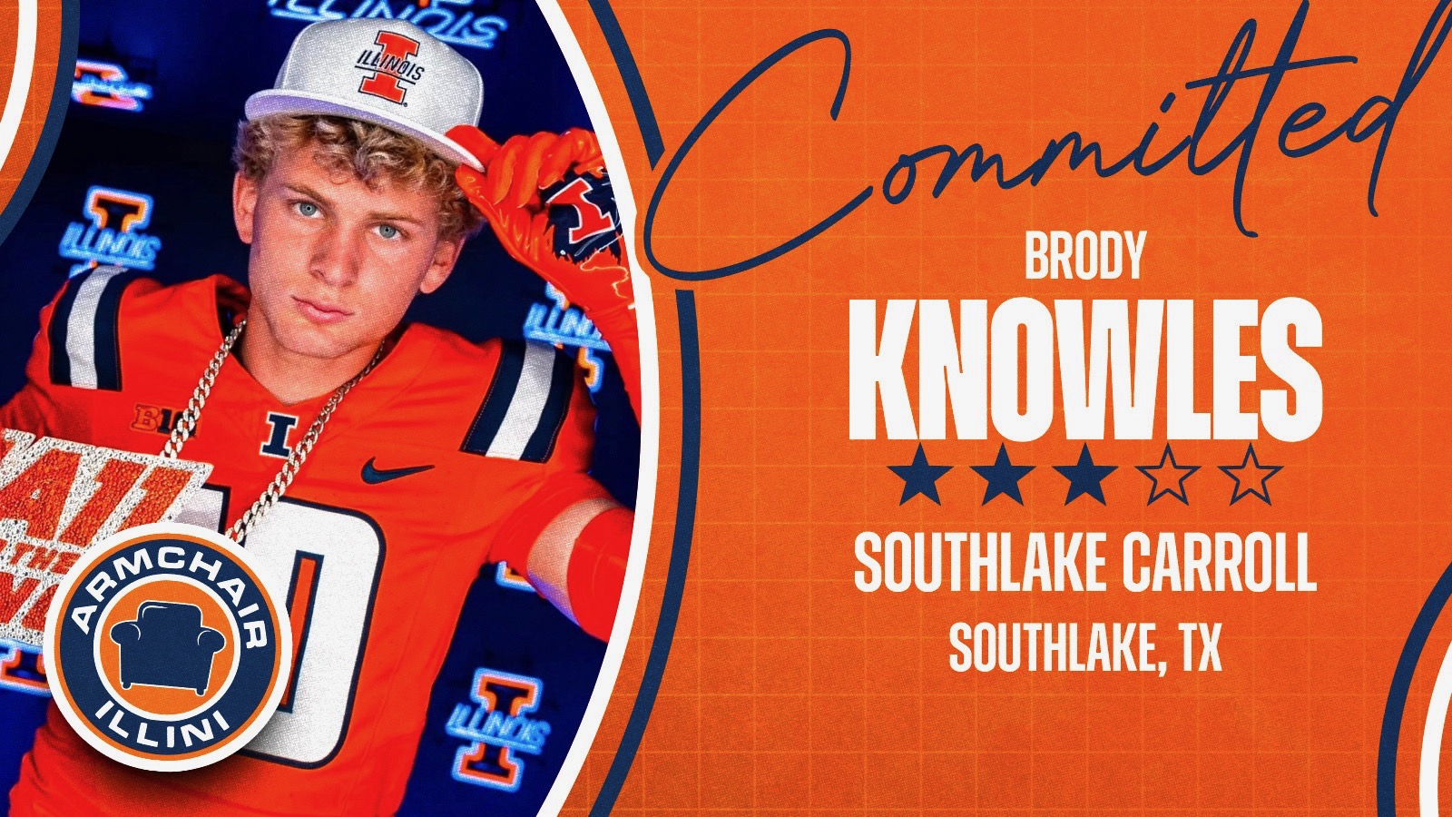 Brody Knowles. Photo Credit: Alex Kyi, Armchair Illini.