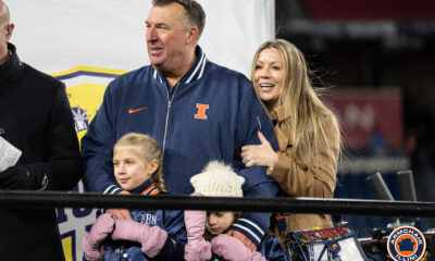 Illinois football head coach Bret Bielema.