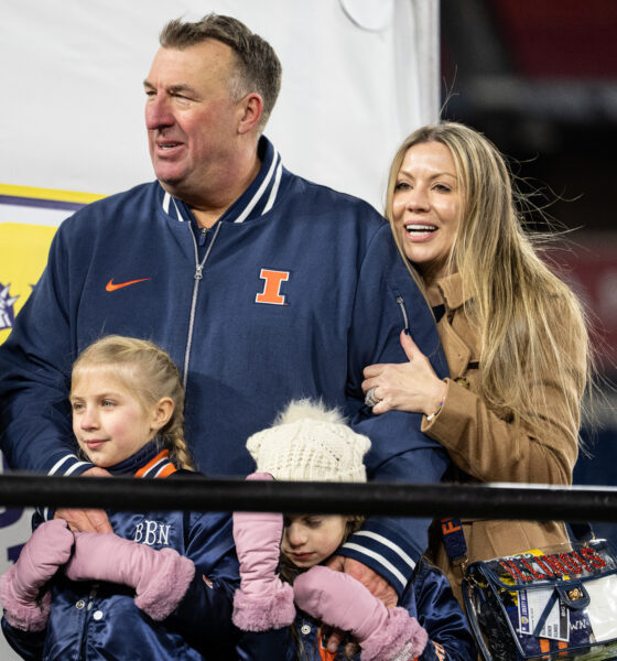 Illinois football head coach Bret Bielema.