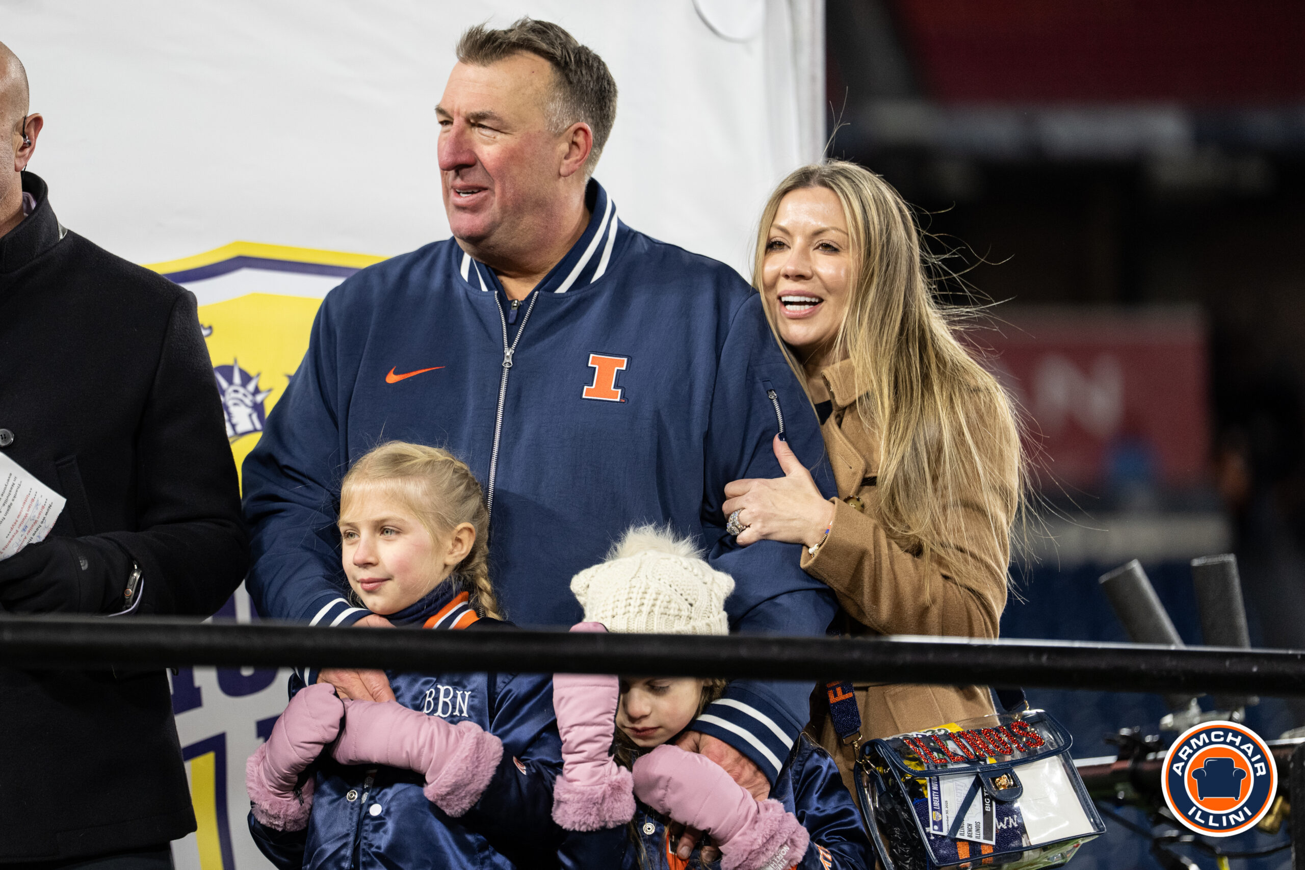 Illinois football head coach Bret Bielema.