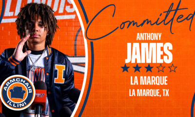Illinois football commit Anthony James.