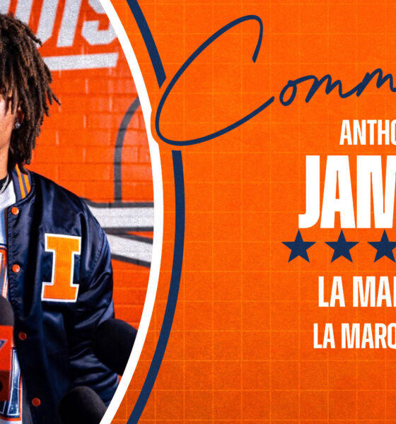 Illinois football commit Anthony James.