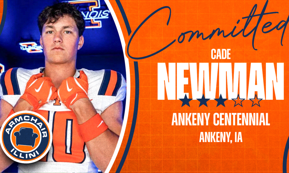 Illinois football commit Cade Newman!