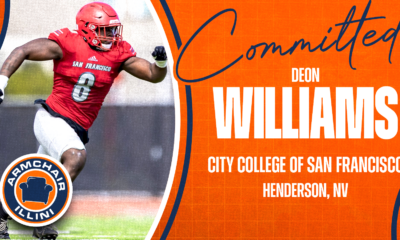 Illinois football signee Deon Williams.