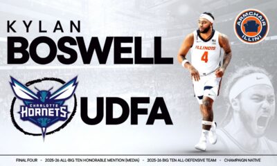 Illinois guard Kylan Boswell
