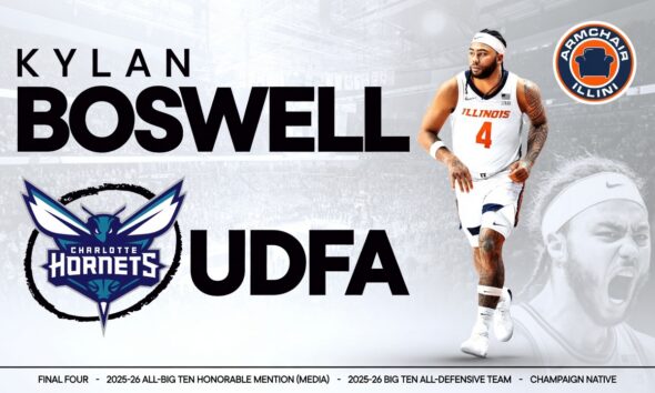 Illinois guard Kylan Boswell