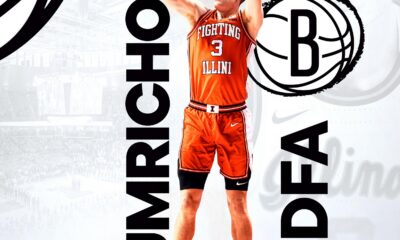 Illinois forward Ben Humrichous.
