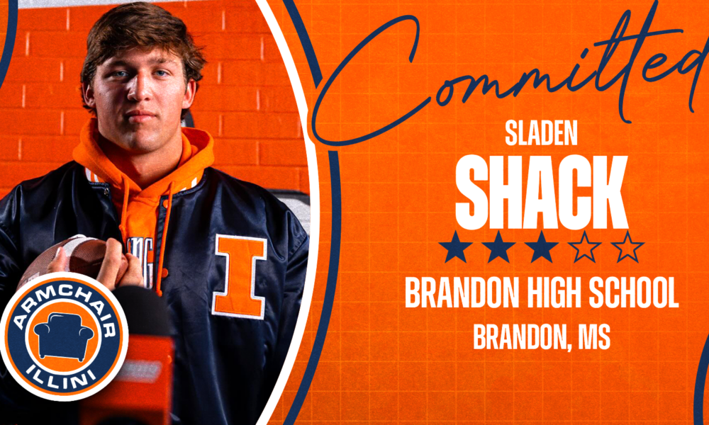 Illinois football commit Sladen Shack