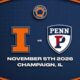 Illinois basketball to play PENN on November 5th