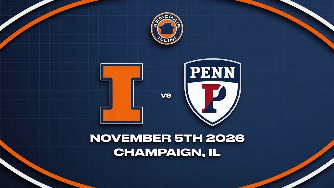 Illinois basketball to play PENN on November 5th