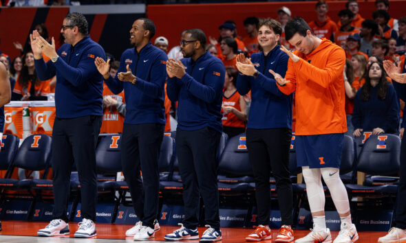 Illinois basketball recruiting occurs throughout the entire staff. Orlando Antigua, Cam Crocker and Zach Hamer work exceptionally hard.
