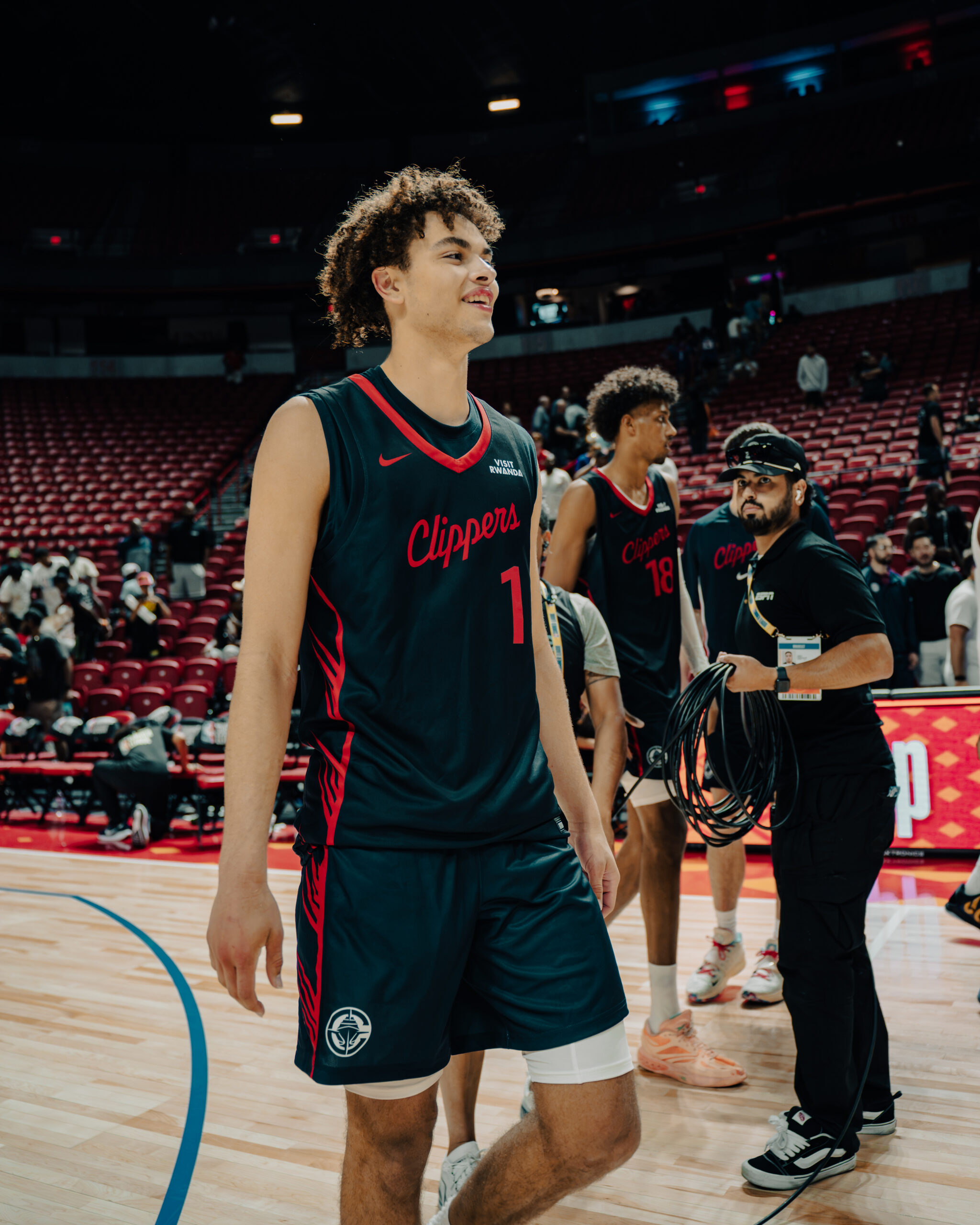 Clippers guard Keaton Wagler.