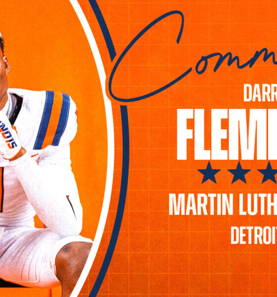 Newest Illinois Football commit Darryl Flemister.