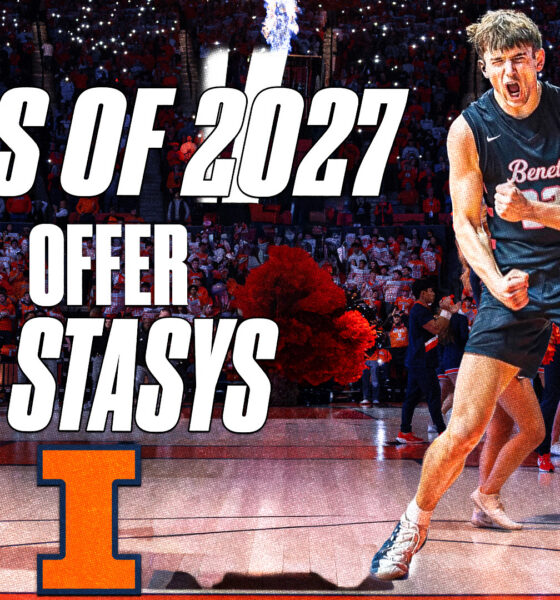 Illinois basketball has offered three-star forward Ed Stasys