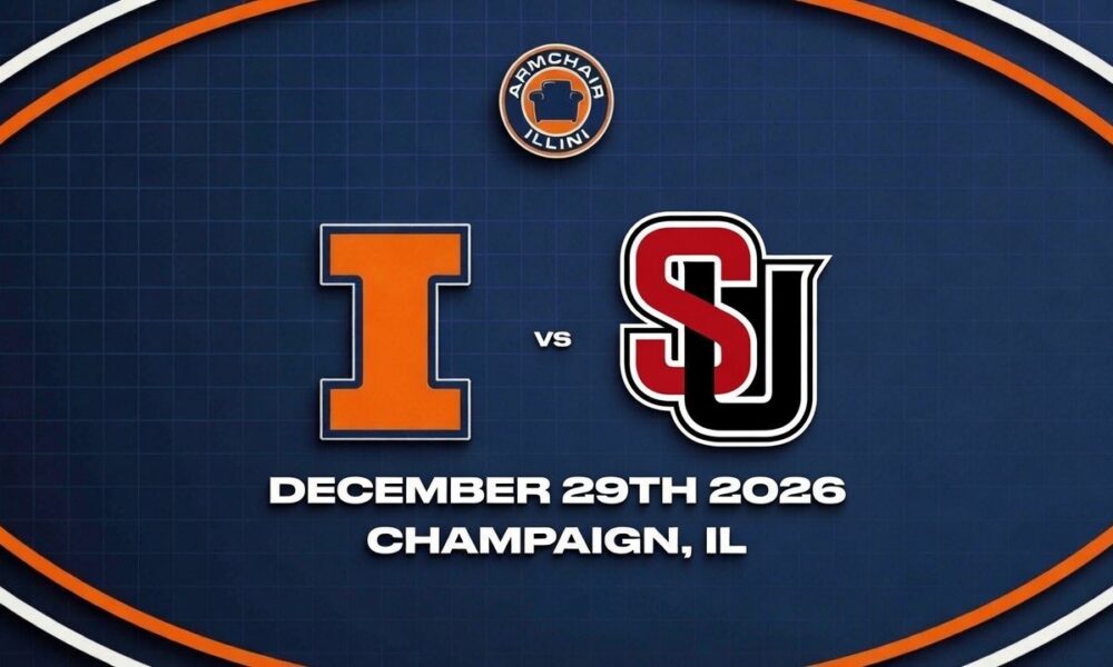 Illinois basketball will host the Seattle Redhawks on December 29th.