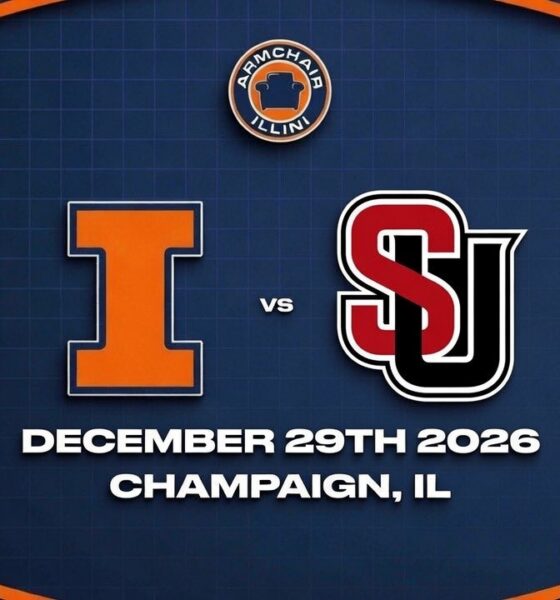 Illinois basketball will host the Seattle Redhawks on December 29th.