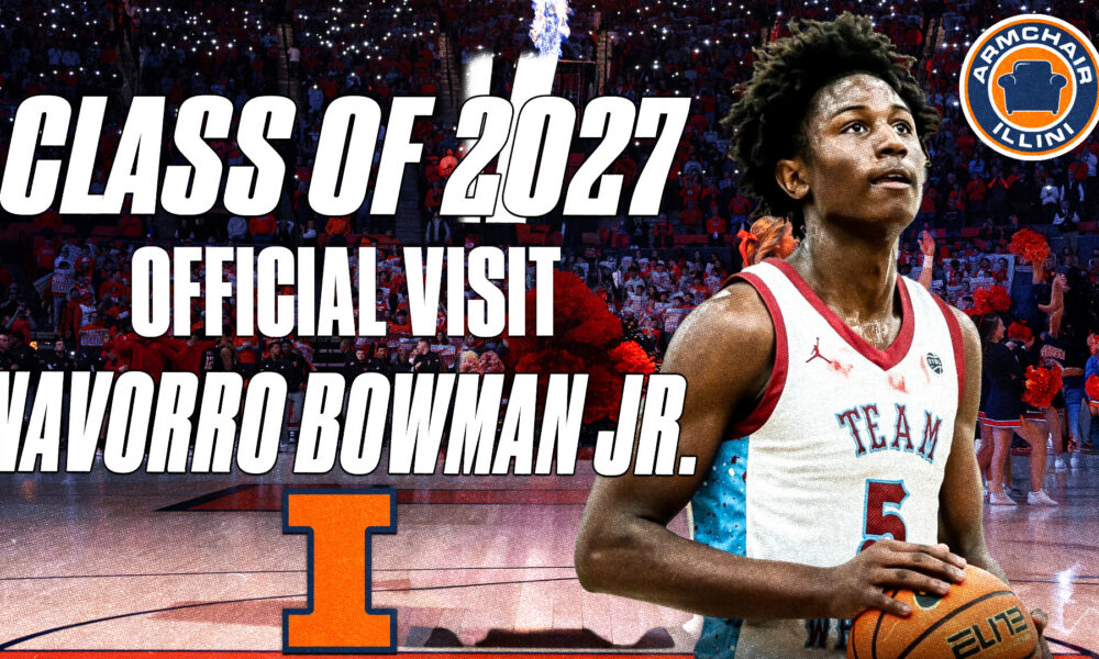 Illinois basketball is set to host five-star guard NaVorro Bowman Jr.