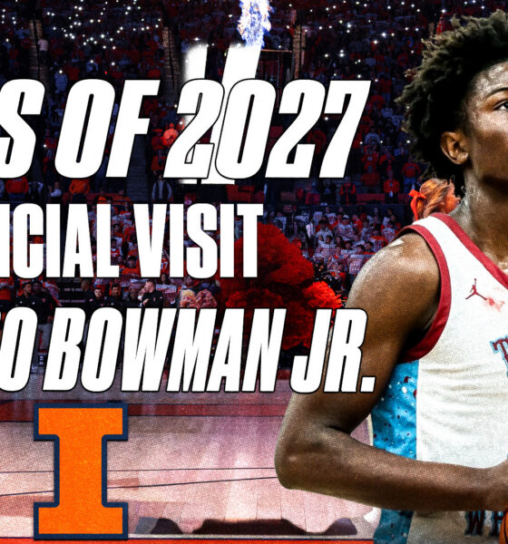 Illinois basketball is set to host five-star guard NaVorro Bowman Jr.