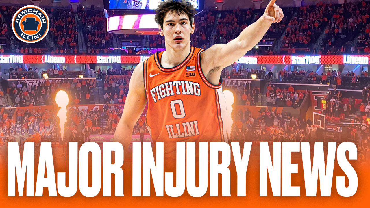 Illinois basketball forward David Mirkovic.