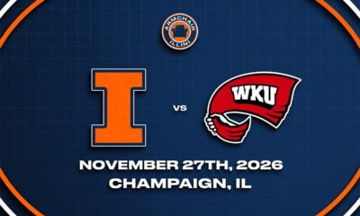 Illinois basketball set to play Western Kentucky.
