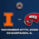 Illinois basketball set to play Western Kentucky.
