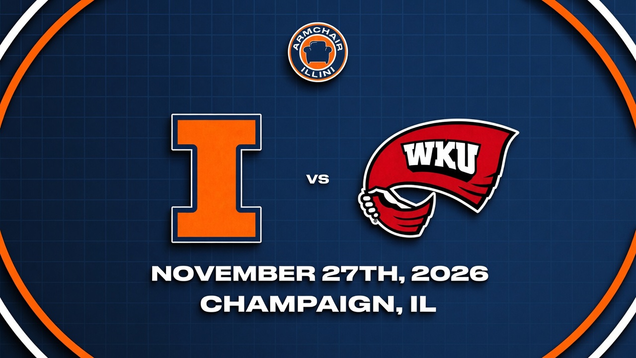 Illinois basketball set to play Western Kentucky.