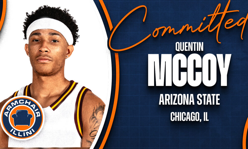 Illinois basketball incoming transfer Quentin McCoy.