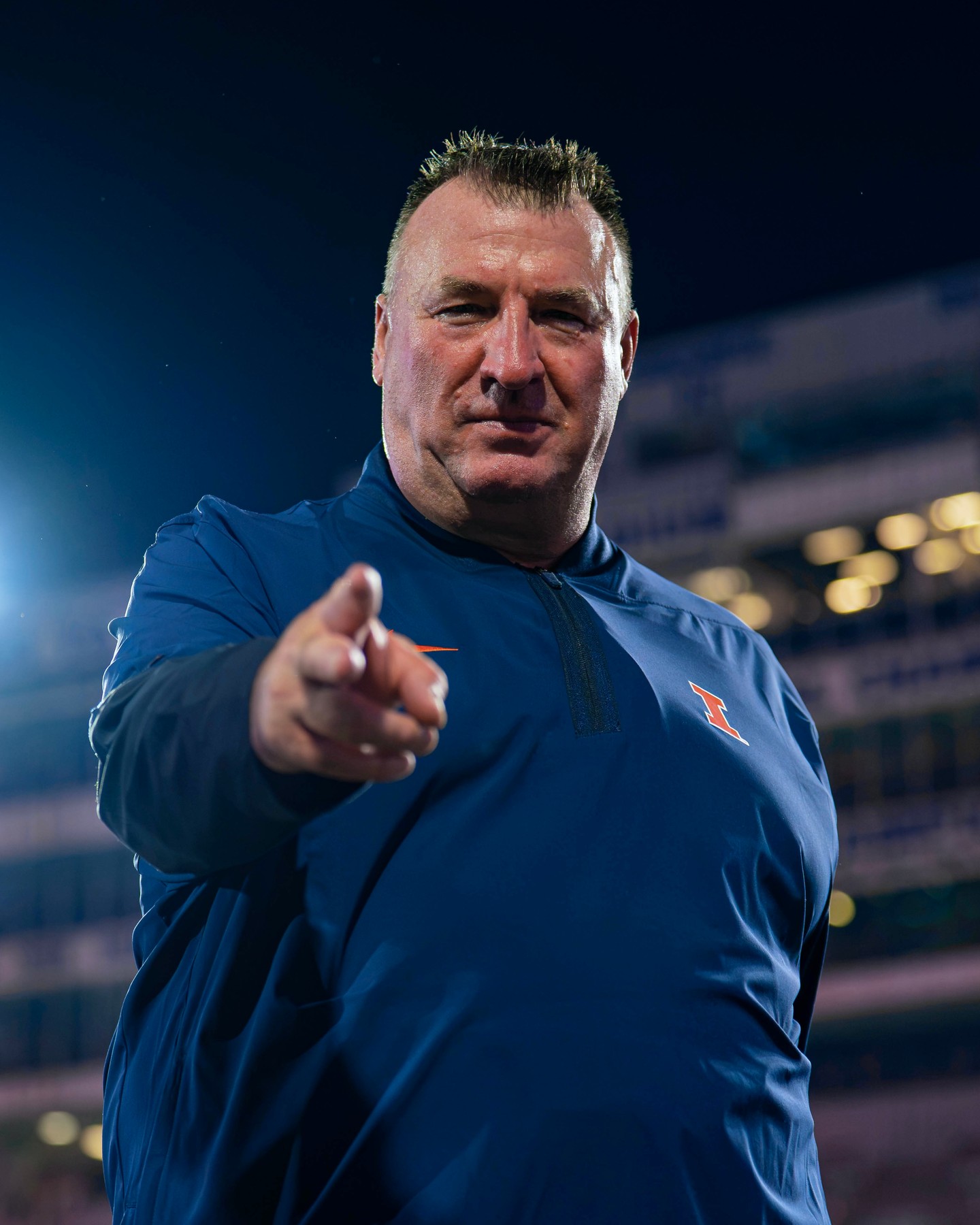 Illinois Football. Bret Bielema. Photo Credit: Illinois Football on Instagram (@Illinifootball).
