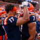 Photo Credit: Illinois Football on Instagram. (@Illinifootball). Armchair Illini. Collin Dixon (17). Matthew Bailey (7).