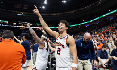 Illini guard Andrej Stojakovic
