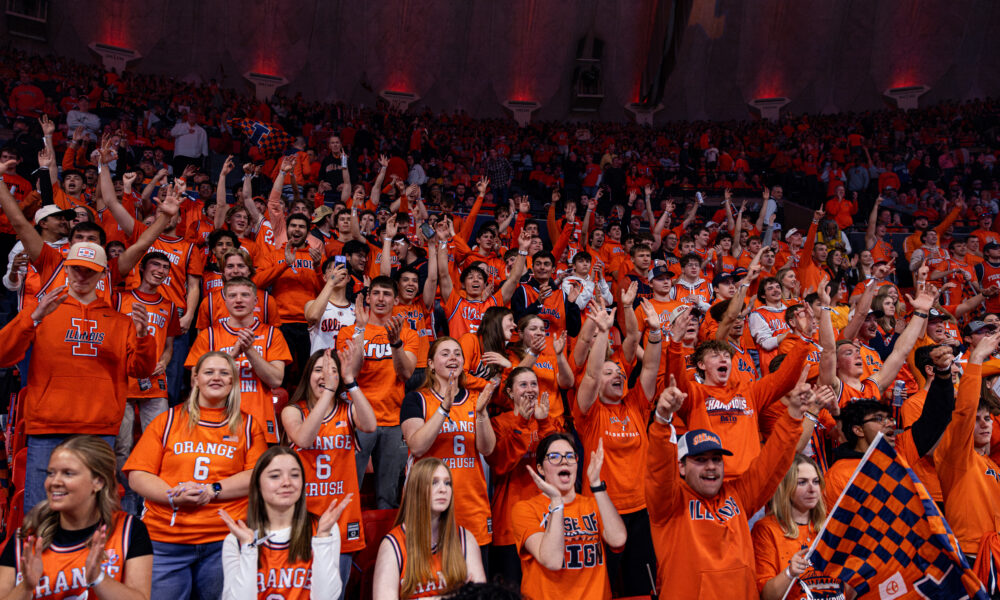 The Orange Krush of Illinois Basketball