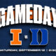 Illinois Football plays Duke in Week 2.