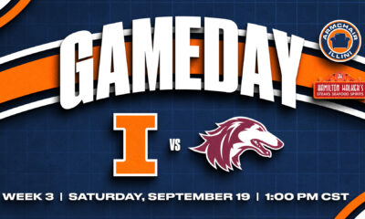 Illinois Football dominated Southern Illinois on Saturday evening