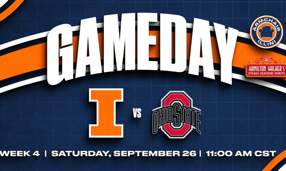 Illinois football to take on Ohio State.