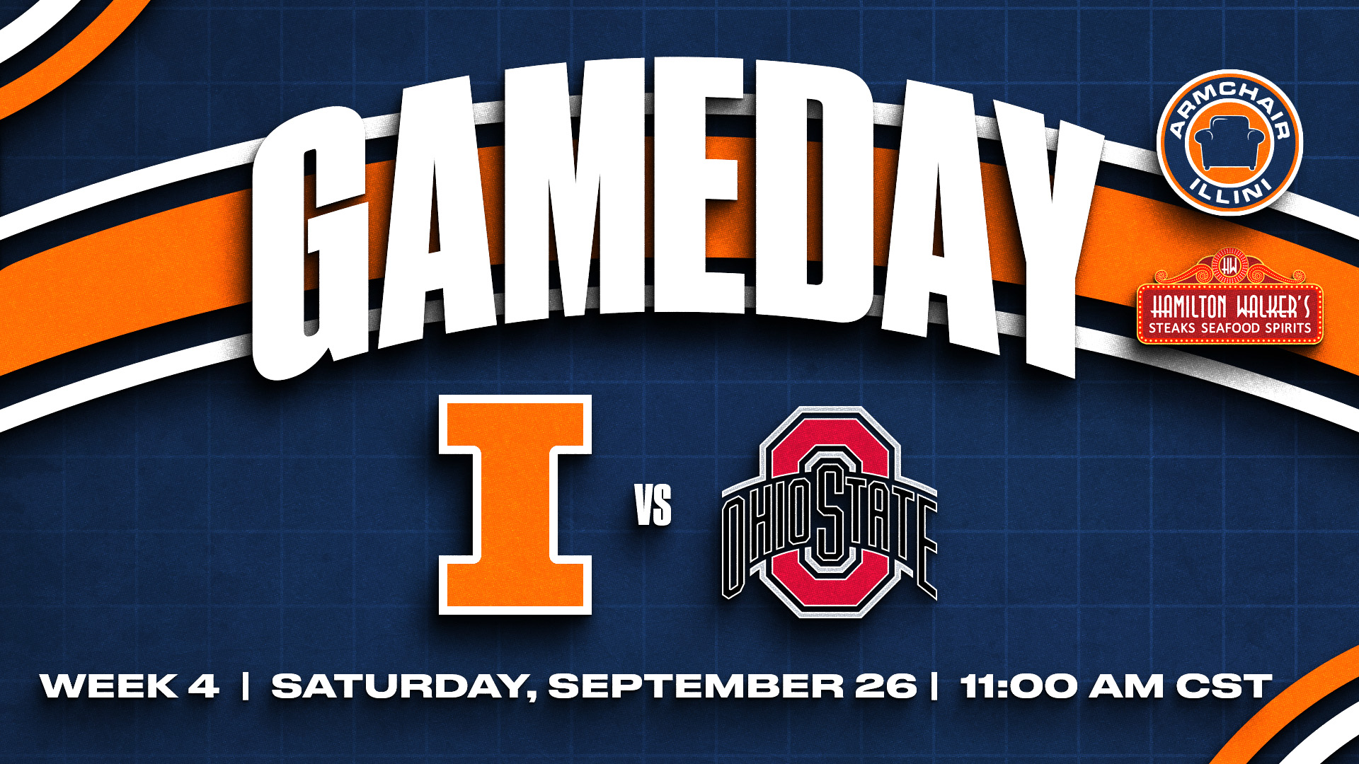 Illinois football to take on Ohio State.