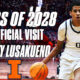 Illinois basketball will host Bentley Lusakueno for an official visit.