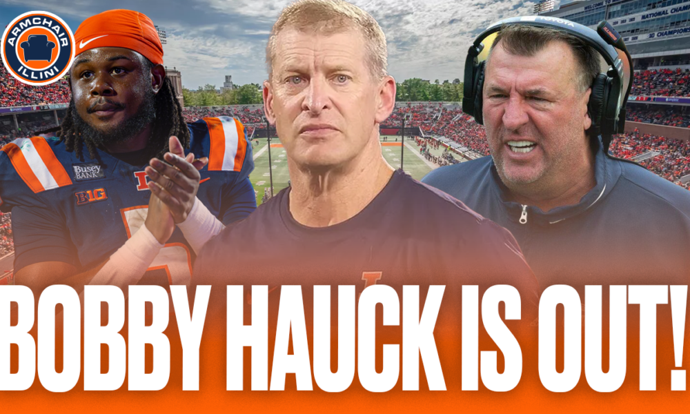Illinois football DC Bobby Hauck is done in Champaign