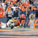 Illinois Football. Collin Dixon. No. 17. Touchdown vs Oregon. Photo Credit: Vincent Bruington. Armchair Illini.