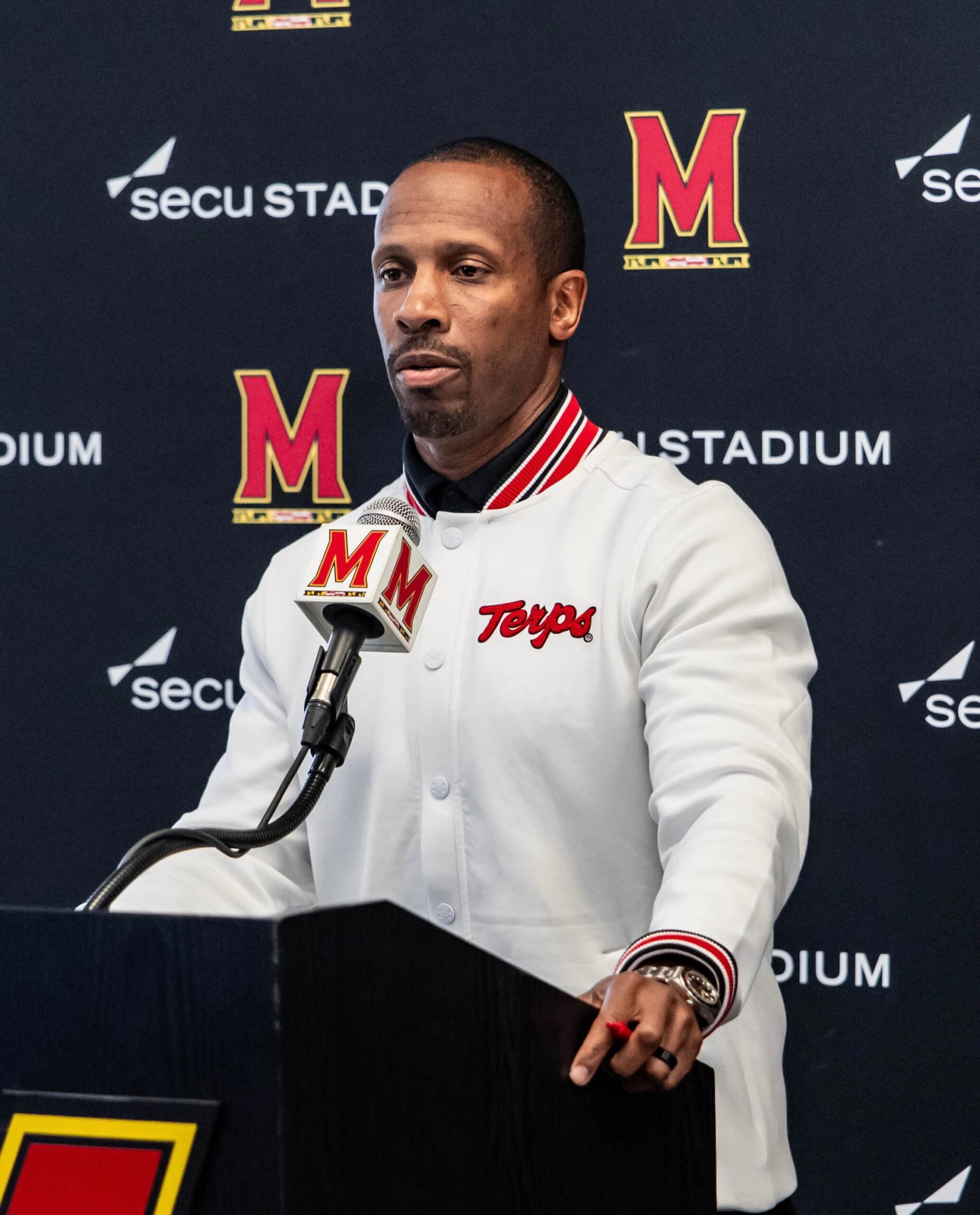 Illinois Football. Maryland Interim Head Coach Aazaar Abdul-Rahim. Photo Credit: Aazaar Abdul-Rahim on Instagram. (@aazaar23).